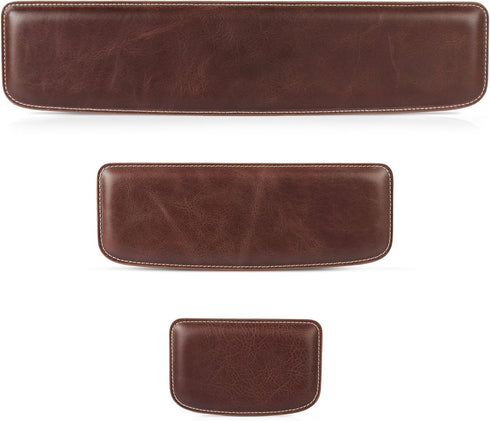 Londo Genuine Leather Keyboard Pad - Premium Ergonomic Support for Comfortable Typing at Work and Home