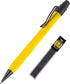 Rite in the Rain Weatherproof Mechanical Pencil, Yellow Barrel, 1.3mm Dark Lead, 12 Refills