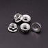 5/16-18 Serrated Flange Hex Nuts, 20 Pack of 304 Stainless Steel Flange Locknuts