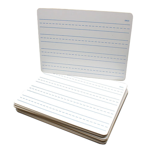 Flipside 9 x 12 Handwriting Dry Erase Board - Class Pack, 12 Bulk, Assorted