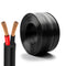 Oxygen-Free Copper 14AWG 2 Conductor Pure Copper Flexible Electrical Wire, Stranded PVC 2Cord for Lighting Automotive