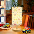 HAKSEIFA Car Kids Table Lamp for Bedroom Boys Bedside Lamps 3 Colors Wooden