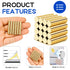 Small Magnets 120PCS 6x2mm, Golden Strong Rare Earth Tiny Neodymium Disc Magnets for Crafts, DIY