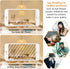 Dimmable E26 Bulb,Frosted Bulb 2W 20W Bulb, 250LM AC120V, G45 3000K Bulb Pendant,Chandeliers,Vanity,6Pack Globe LED