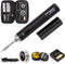 Cordless Soldering Iron Kit, USB Rechargeable 1200mAh Wireless Soldering Iron, 3 Temperature Adjustable for DIY Projects