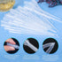 Teenitor 3ML Pipettes Plastic Eye Droppers, 25PCS Transfer Pipettes for Essential Oils, Dropping Liquids
