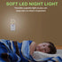 AOWULA Boho Watercolor Floral Night Light, Dusk to Dawn Sensor Night Lights for Bedroom Bathroom Kitchen Hallway Stairs