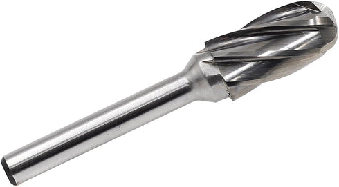 Carbide Burr SC5-NF Aluma Cut Rotary Burr Bits for Aluminum, 1/4 Inch Shank, 1/2 Inch Head Diameter, 1 Piece