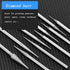 10 Pcs Diamond Burr 3/32'' Shank Cone Shape Burs for Rotary Tools, Dremel Included