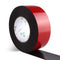 1 Pack PE Foam Double Sided Tape, Waterproof Mounting Adhesive Roll for Doors, Plumbing, HVAC, Windows, Black Tape (2