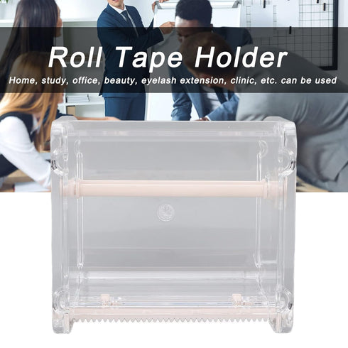 Tape Dispenser Cutter, Transparent Multi Masking Tape Dispenser for Home Office School