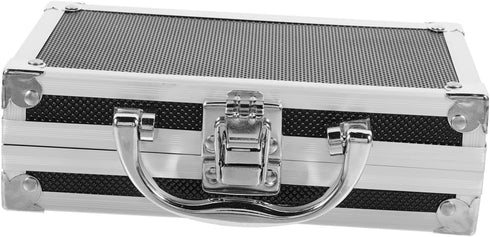 4pcs Gadpiparty Travel Tool Box Portable Metal Storage Case for Tools Gadgets and Small Items for Travel Use Stylish