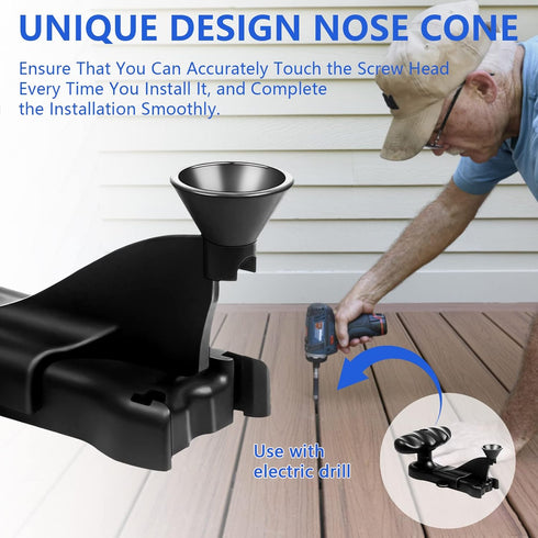 Hideaway Hidden Fastener Installation Tool, Compatible with Trex Hidden Fasteners, Installing Decking Boards Hidden