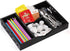 TOPZEA Desktop Drawer Organizer, 6 Slot Wood Junk Storage Tray with Adjustable Divider for Office, Kitchen