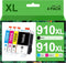 HALLOLUX 910XL Ink Cartridges for HP Printers, Combo Pack Compatible with Officejet Pro