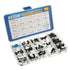 BOJACK 15 Values 160 Pcs Inductor - 10 uH to 20 mH DIP Radial Power Choke Inductors Assortment Kit