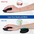 Canjoy Mouse Wrist Rest, 2 Pack Memory Foam Soft Fabric Pad Support Cushion with Anti-Skid Rubber Base