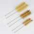 Test Tube Brushes, 10 Pack Bristle Cleaning Brushes for Laboratory Use, Size L with Radial Tufted End