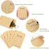 Joyberg 156 PCS Seed Envelopes - 3.15”x 4.72” Kraft Seed Saving Envelopes, Self Sealing Mini Envelopes for Seed