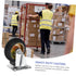 MAGICLULU Rubber Core Swivel Brake Caster Wheels Replacement for Shopping Trolleys and Rolling Carts Easy Install Cart