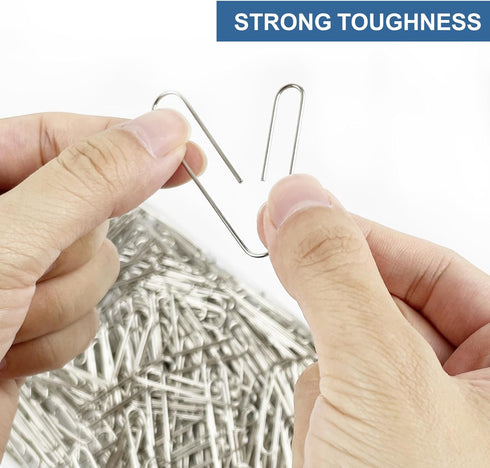 Jumbo Paper Clips, 240pcs 2 Inch Large Silver Paper Clips for Office and School Use