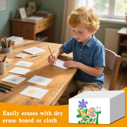 SMOQYKBW 3..36x 2.12 inches, 100 Small Blank Paper Message Note Business Card Mini Greeting Place Name Vocabulary Word