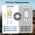 G8 Bulb Dimmable, 20-25W 3000K, Bulb, 120V 3W T4 Bulb Counter 2-Pack Led Halogen Equivalent, Warm White Under Microwave