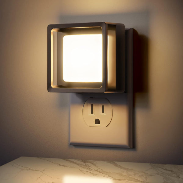 Briignite Night Light, Night Lights Plug into Wall, 2Pack, Dusk to Dawn
