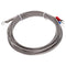 MECCANIXITY K Type Thermocouple Temperature Sensor PT100 5mm Ring High Temperature Probe 13ft Wire