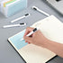 5 (5) Pcs White Dry Erase Markers Magnetic Dry Erase Marker with Eraser Cap Mini Dry Erase Markers for Blackboard