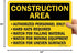 SmartSign "Construction Area - Authorized Personnel Only, Hard Hats Required" Sign | Aluminum 10" x 14"