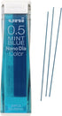 Uni Mechanical Pencil Lead NanoDia Color - Mint Blue 0.5mm, 20 Leads