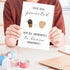 OJsensai Funny Pregnancy Announcement for Grandparent, Cute Pregnancy Revel Card for Grandparent, Promoted from Dog
