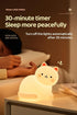 lurk deep Kids,7 Dimmable,Rechargeable Cat Night Light for Colors Lamp,Tap Portable and Squishy Silicone Led