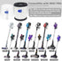 High-Efficiency Filter Replacement for INSE N5S N5T S6T S6P Pro S610/TMA T120 T121 T151 T150 T220 T210 T181 T180 T220 Cordless Vacuum Cleaner -6 pack+1pc Brush