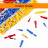 160pcs Terminals Quick Wire Connectors Kit, Male and Female Waterproof Electrical Wire Connectors