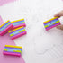 BAZIC Rainbow Erasers, Latex Free, Large Size Block Erasers for Art Drawing, 4/Pack