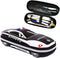 Large Capacity Police Car Pencil Case - Cool Pencil Box, Car Pencil Bag, Stationery Storage Box, Black Waterproof and