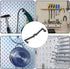 100pcs BESTOYARD Pegboard Hook Clips Pegboard Clip Locks Peg Hook Stoppers for Tool Organization and Workbench