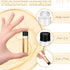 80 Pcs Clear Glass Sample Vial Bottles with Screw Caps, Plastic Stopper, Leakproof for Oil Aromatherapy (7 ml)