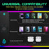 GIM RGB Gaming Mouse Pad with 15W Wireless Charging, Extra Large 800x300x4MM LED Mouse Pad, Non-Slip Rubber Base (Black)