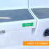 Safety Chart & Stickers for Boats, Emergency Plan, Indoor and Outdoor Labels for Marine Safety Equipment