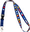 Nautical Boating Lanyard Badge ID Holder, Desert Cactus Keychain Souvenir, Detachable Breakaway Snap Buckle for Nurse
