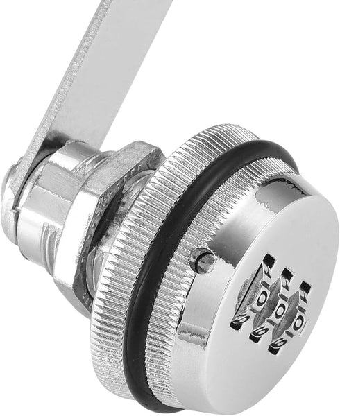 Lpraer Combination Cam Lock Security Locks Set of 2, Password Coded for Safety of Box Cabinet Drawer Mailbox