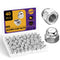 ZerDans M6-1.0mm Acorn Cap Nuts, 40Pcs Metric Hex Acorn Nuts Stainless Steel 18-8