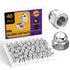 ZerDans M6-1.0mm Acorn Cap Nuts, 40Pcs Metric Hex Acorn Nuts Stainless Steel 18-8