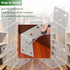 40PCS 1.5'' Brackets,304 90 Shelf(Silver,1.5X1.5X0.08IN) Metal Angle Stainless Steel Heavy Duty Angle Bracket