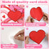 Spread Love Bulletin Board Decorations, Valentine Rainbow Envelopes Cutouts with Glue Point Dots for Classroom Supplies