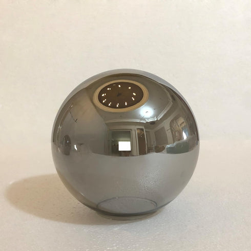 5.9 BOKT Smoke Gray Glass Globe Shade Replacement Grey Glass Lampshade Cover for Light Fixtures Wall Sconces Chandelier