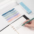 Gel Pens, 6 Pcs 0.5mm Black Ink Fine Point Smooth Writing Pens, High-End Gifts for Journaling Note Taking